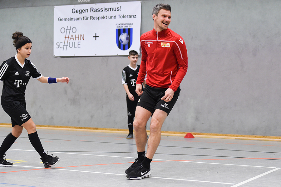 Michael Parensen an der Otto-Hahn-Schule in Berlin-Neukölln